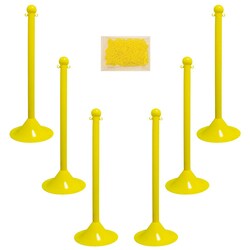MSC&nbsp;PLSTC STANCHION&CHAIN KIT