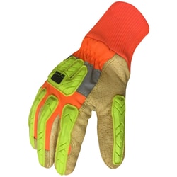 MSC&nbsp;HI-VIS LTHR/NYLN PALM GLV