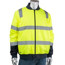 MSC&nbsp;HI-VIS WTRPRF BOMBER JCKT