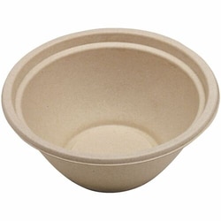 Enterprise Technology Solutions&nbsp;World Centric  Bowls,f/Hot&ColdFood,Moisture/Grease-Resist,GlutenFree,PlantFiber,32oz,125/PK,4/CT,Natural