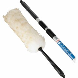 Enterprise Technology Solutions&nbsp;Unger  Duster Telescoping Pole Kit, 11'Long, Aluminum/Cream