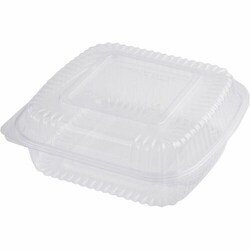 Enterprise Technology Solutions&nbsp;World Centric  Takeout Containers,Hinged,PLA,BioBased,PlantSugar,FreezerSafe,f/Cold-WarmFood,8