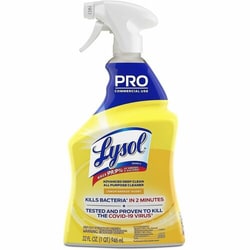 Enterprise Technology Solutions&nbsp;Reckitt Benckiser  Disinfectant/Cleaner Spray, Advanced, Lemon Breeze, 32oz, CL