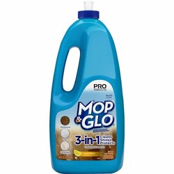Enterprise Technology Solutions&nbsp;Reckitt Benckiser  Floor Cleaner, Pro Mop & Glo, 64oz, Fresh Citrus, Tan