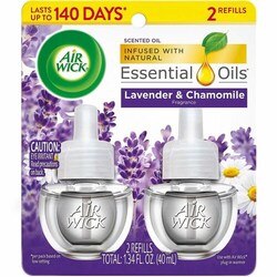 Enterprise Technology Solutions&nbsp;Reckitt Benckiser  Scented Oil Refill, Air Wick, 2/PK, Lavender/ChamoMulticolorle