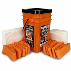 Enterprise Technology Solutions&nbsp;Absorbent Specialty Products  Flood Control Kits,Water Dams/Mats,Drip Mats,40/CT,Orange