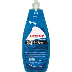 Enterprise Technology Solutions&nbsp;Betco Corporation  Dishwashing Detergent, Manual, Liquid, 38oz, Blue
