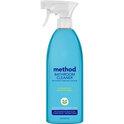 Enterprise Technology Solutions&nbsp;Method Products  Bathroom Cleaner, Eucalyptus, Spray, 28oz, Blue