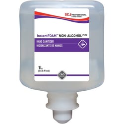 Enterprise Technology Solutions&nbsp;S.C. JOHNSON & SON, INC  Hand Sanitizer, Foam, Non-Alcohol, 1 Liter, 6/CT, Clear