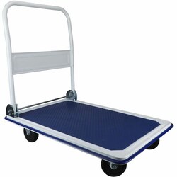 Enterprise Technology Solutions Sparco Platform Truck,Folding,660 lb,24-3/4"x36"x29-1/2",Blue/GY,