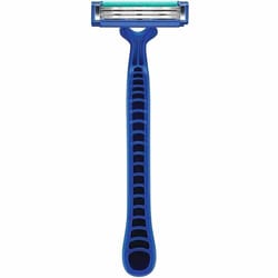 Enterprise Technology Solutions&nbsp;Procter & Gamble Commercial  Razors,Disposable,3Blade,w/FixedGrip,Manual,1360/CT,Blue