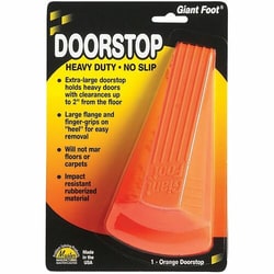 Enterprise Technology Solutions&nbsp;Master Caster  Giant Foot Doorstop, 3-1/2