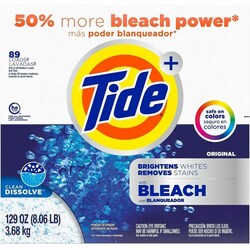 Enterprise Technology Solutions&nbsp;Procter & Gamble Commercial  Laundry Detergent,Powder,w/Bleach,89 Loads,129oz,WE
