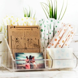 Enterprise Technology Solutions&nbsp;Tampon Tribe  Bathroom Organizer,f/Tampons/Pads/Liners,2/CT
