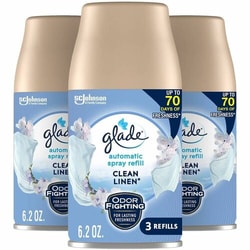 Enterprise Technology Solutions&nbsp;S.C. JOHNSON & SON, INC  Automatic Spray,Refill,TimeSettings,CleanLinen,6.2oz,3/PK,CR