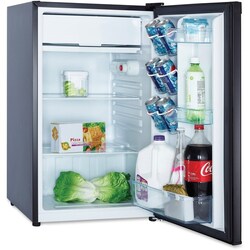 Enterprise Technology Solutions&nbsp;Avanti  Refrigerator, 4.4CF Cap, Energy Star Compliant, Black