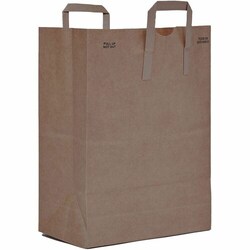 Enterprise Technology Solutions&nbsp;Ajm Packaging Corporation  Grocery Sacks, No. 70 Paper, 1/6 BBL, 300/CT, Kraft