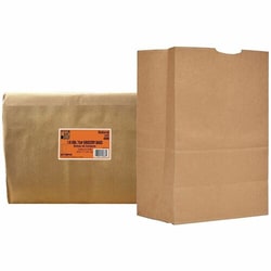 Enterprise Technology Solutions&nbsp;Ajm Packaging Corporation  Grocery Sacks, No. 75 Paper, 1/6 BBL, 400/CT, Kraft