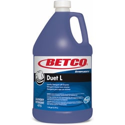 Enterprise Technology Solutions&nbsp;Betco Corporation  Laundry Detergent, Liquid, Concentrated, 1 Gal, 4/CT, Blue