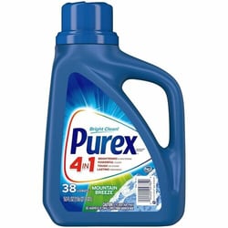 Enterprise Technology Solutions&nbsp;Dial Corporation  Laundry Detergent,Liquid,Purex,50oz,6/CT,Mountain Breeze