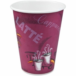 Enterprise Technology Solutions&nbsp;Solo Cup Company  Hot Cups, Paper, Poly Lined Inside, 12oz, 50/PK, MI