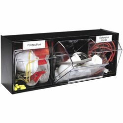 Enterprise Technology Solutions&nbsp;Deflecto  Bin System,Modular,3-Bin,23-5/8