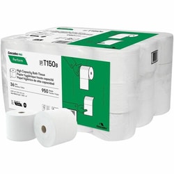 Enterprise Technology Solutions&nbsp;Cascades  Bathroom Tissue,High-Capacity,2-Ply,f/Tandem Dispensers,950Sheets/Roll,36/Carton,White