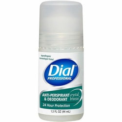 Enterprise Technology Solutions&nbsp;Dial Corporation  Antiperspirant/Deodorant Roll-On, 24-hour, 1.5oz,48/CT,Clear
