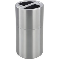 Enterprise Technology Solutions&nbsp;Safco  Dual Recycling Receptacle,30 Gal.,17-1/2