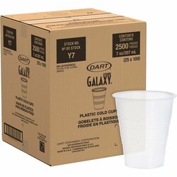 Enterprise Technology Solutions&nbsp;Solo Cup Company  Cold Cups, Plastic, 7oz., 2500/CT, Translucent
