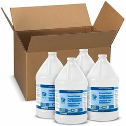 Enterprise Technology Solutions&nbsp;Procter & Gamble Commercial  Freezer Cleaner,Dual-Purpose,f/Grease&Grime,Floors&More,-30F,1Gallon,4/CT,White
