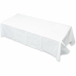 Enterprise Technology Solutions&nbsp;Tatco  Table Covers, Rectangular, Paper, 54