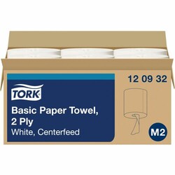 Enterprise Technology Solutions&nbsp;TORK  Paper Towels,Rolls,Centerfeed,2-Ply,492-1/2',6/CT,WE