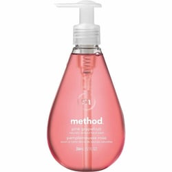 Enterprise Technology Solutions&nbsp;Method Products  Handwash, Gel, Pink Grapefruit, 12oz Pump Bottle, Pink