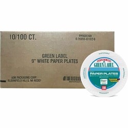 Enterprise Technology Solutions&nbsp;Ajm Packaging Corporation  Paper Plates, Uncoated, 9