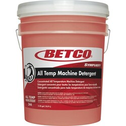 Enterprise Technology Solutions&nbsp;Betco Corporation  Detergent,Machine,Conc Liquid,All-Temp,5 Gal Pail,CL OE