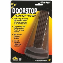 Enterprise Technology Solutions&nbsp;Master Caster  Giant Foot Doorstop, 3-1/2