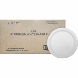 Enterprise Technology Solutions&nbsp;Ajm Packaging Corporation  Plates, Coated Paper, Round, 9