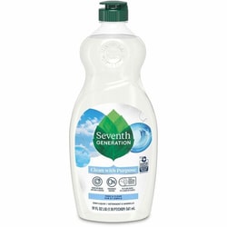 Enterprise Technology Solutions&nbsp;Seventh Generation  Dish Soap, Liquid, Free/Clear, Nontoxic, 19oz