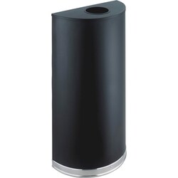 Enterprise Technology Solutions&nbsp;Safco  Half-Round Receptacle, 12-1/2 Gal., 17-1/2