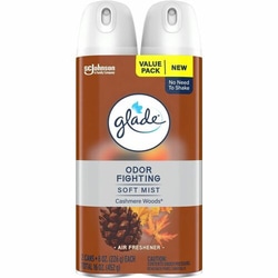 Enterprise Technology Solutions&nbsp;S.C. JOHNSON & SON, INC  Air Freshener,Soft Mist,ParabenFree,CashmereWoods,2/PK,CR