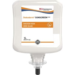 Enterprise Technology Solutions&nbsp;S.C. JOHNSON & SON, INC  UV Skin Protection Cream, 1 Liter, 6/CT, White
