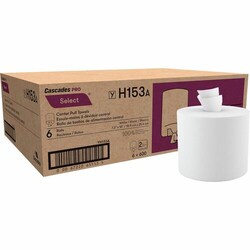 Enterprise Technology Solutions&nbsp;Cascades  Paper Towels,Centerpull,Recycled,2-Ply,600 SH/RL,6RL/CT,WE