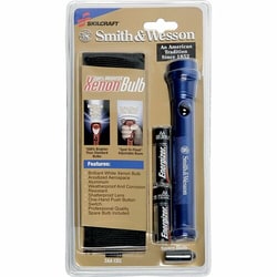 Enterprise Technology Solutions&nbsp;SKILCRAFT  Flashlight,Aluminum,w/AA Batteries,Belt Holster,6-1/4