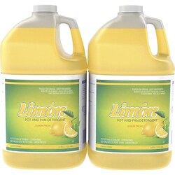 Enterprise Technology Solutions Diversey Care Detergent,f/Pots/Pans,Manual,Lemon,Concentrated,2/CT,YW,