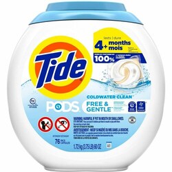 Enterprise Technology Solutions&nbsp;Procter & Gamble Commercial  Detergent,LaundryPacs,ScentFree,DyeFree,Standard&HE,76/PK,WE
