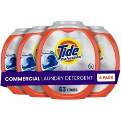 Enterprise Technology Solutions&nbsp;Procter & Gamble Commercial  Laundry Detergent,Pods,Commercial,63/PK,4/CT,BE/WE