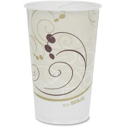 Enterprise Technology Solutions&nbsp;Solo Cup Company  Cold Cup,Waxed Paper,16oz,Symphony Design,50/PK