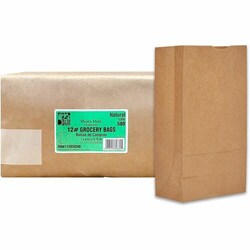 Enterprise Technology Solutions&nbsp;Ajm Packaging Corporation  Grocery Bags,Hvy-Dty,Paper,No.12,SelfStand,500/CT,NLKT