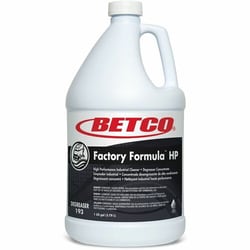 Enterprise Technology Solutions&nbsp;Betco Corporation  Cleaner/Degreaser,f/Floor,Low-Foam,1-Gallon,4/CT,Multicolor